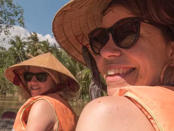 Sampan Mekong Delta Intrepid Travel