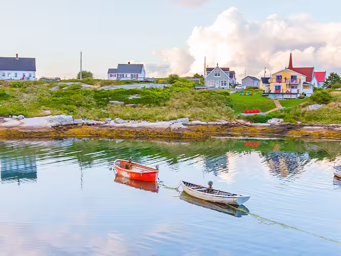 Fishing village of Peggy's Cove, Nova Scotia, Canada