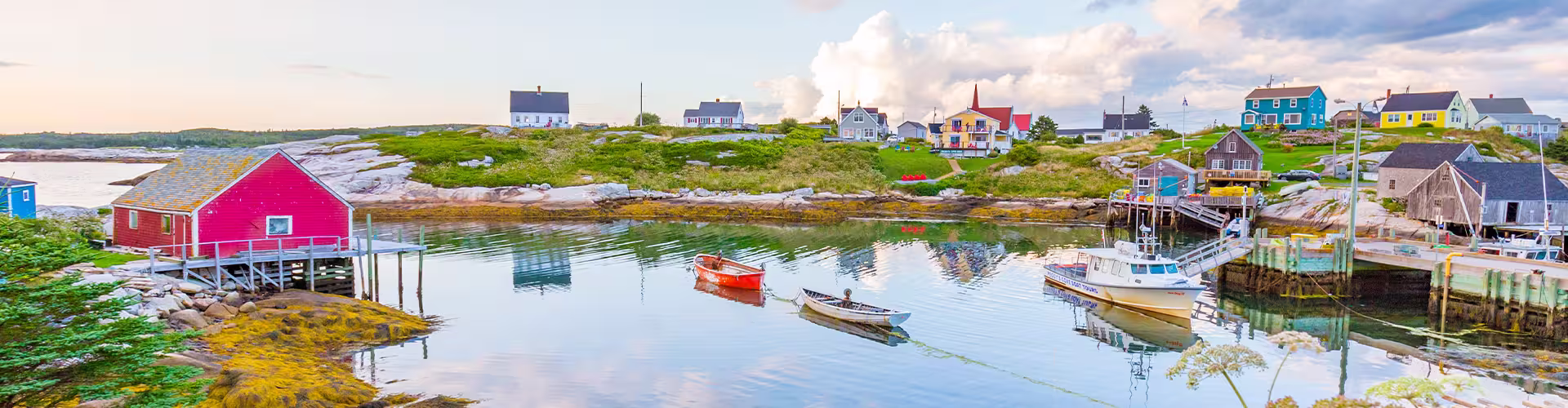 Fishing village of Peggy's Cove, Nova Scotia, Canada