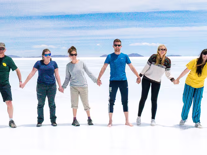 Intrepid Travel Bolivia Salar de Uyuni salt flats