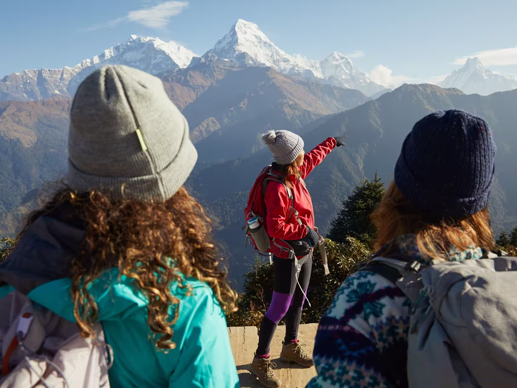 Learn more about the incredible Annapurna Range at Poon Hill from your leader
