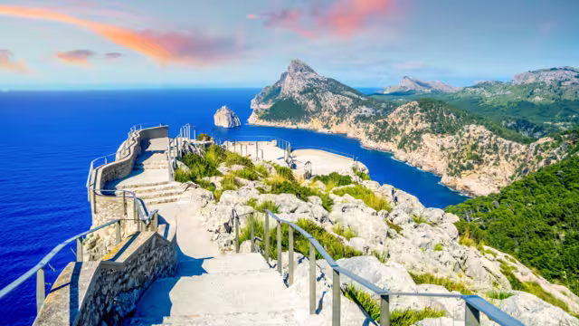 Cap de Formentor viewpoint in Mallorca, Spain