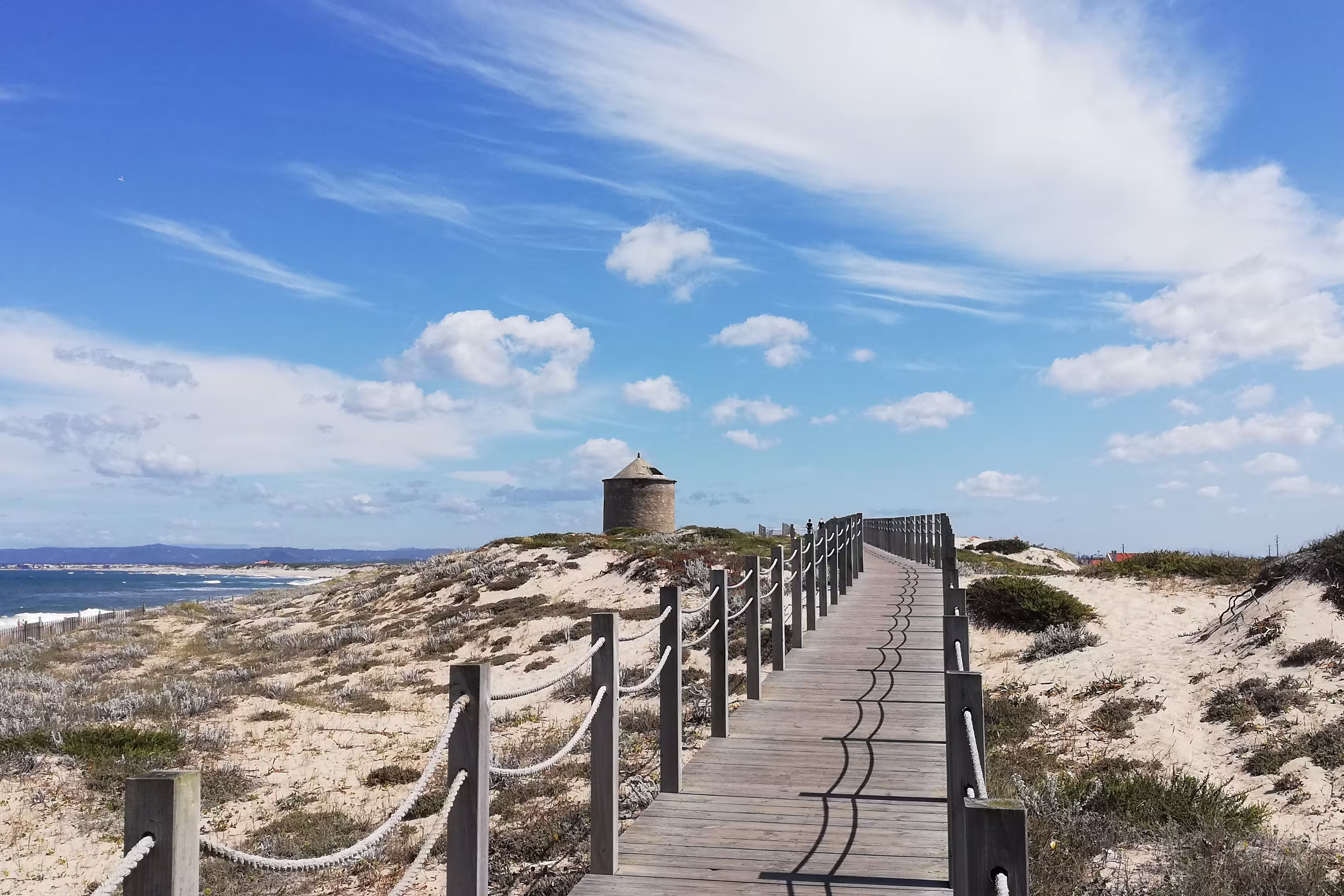 Küstenabschnitt des portugiesischen Jakobsweges