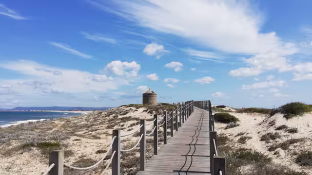Küstenabschnitt des portugiesischen Jakobsweges