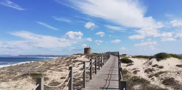Küstenabschnitt des portugiesischen Jakobsweges