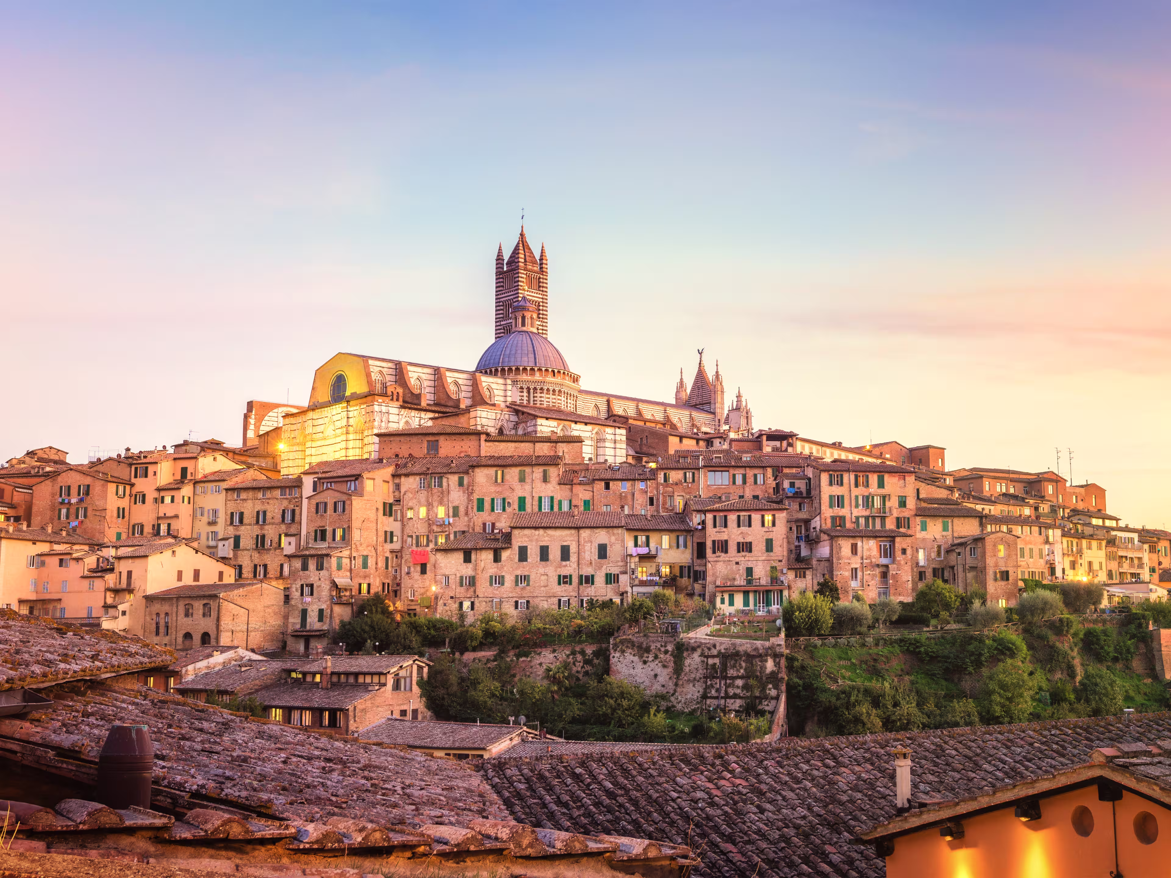 Siena Sonnenuntergang