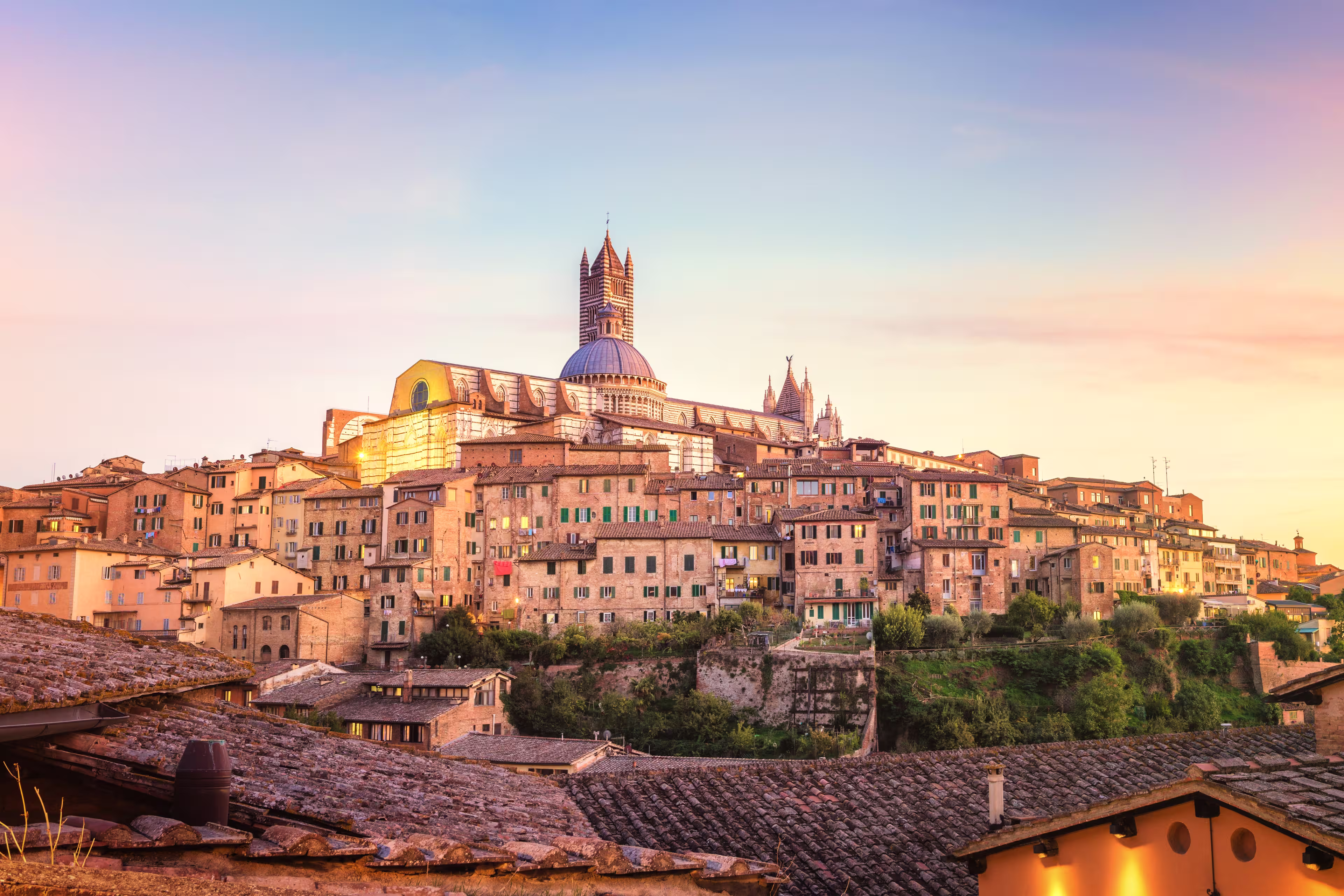 Siena Sonnenuntergang