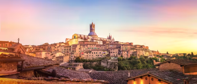 Siena Sonnenuntergang
