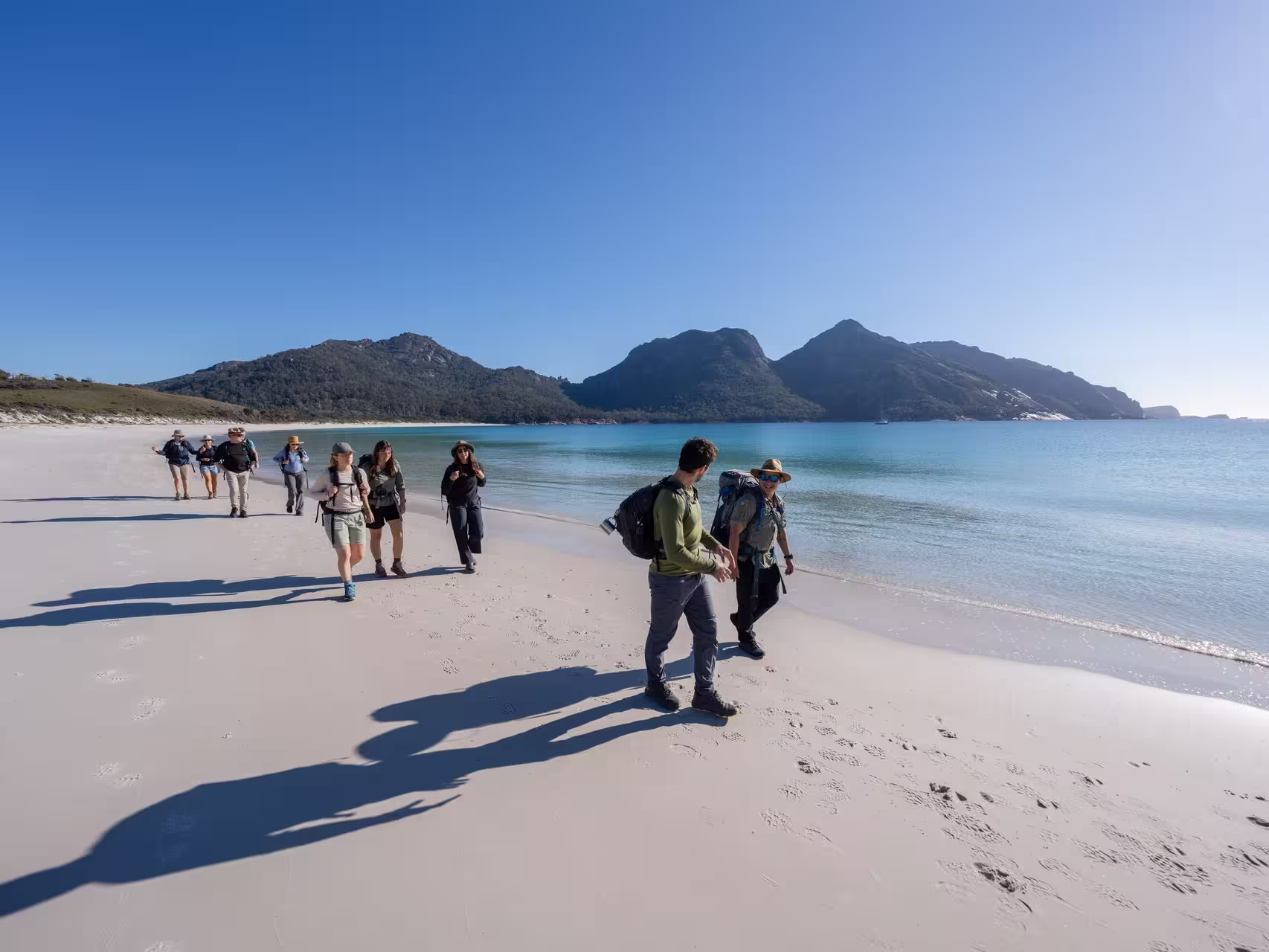 Walk talk and hike across the incredible landscapes of Freycinet