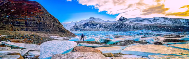 Die Ruhe am Gletscher