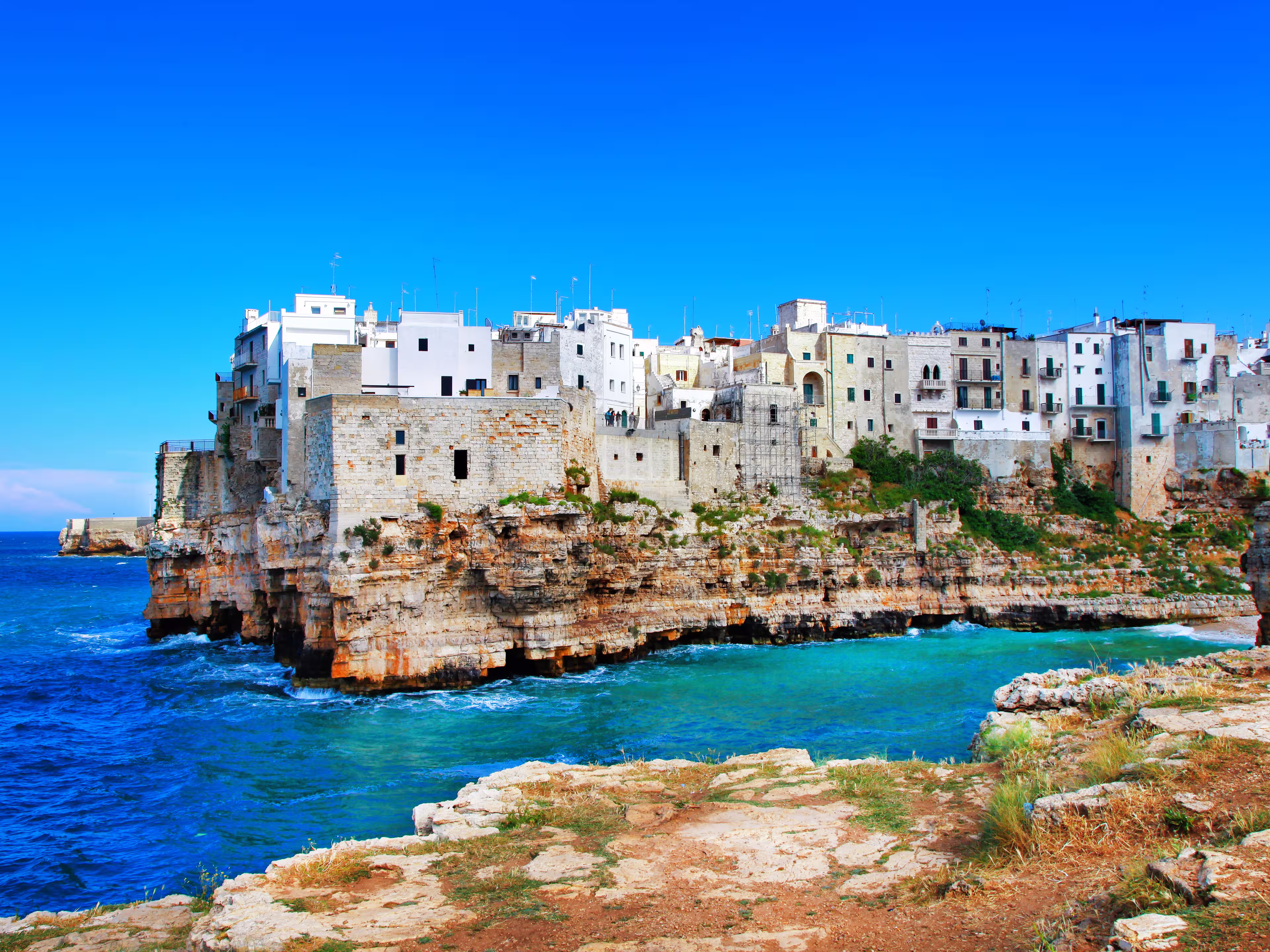 Polignano Apulien