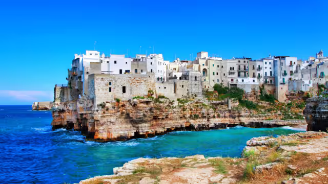 Polignano Apulien