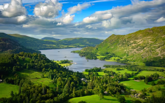 Blick auf Ullswater im Lake District