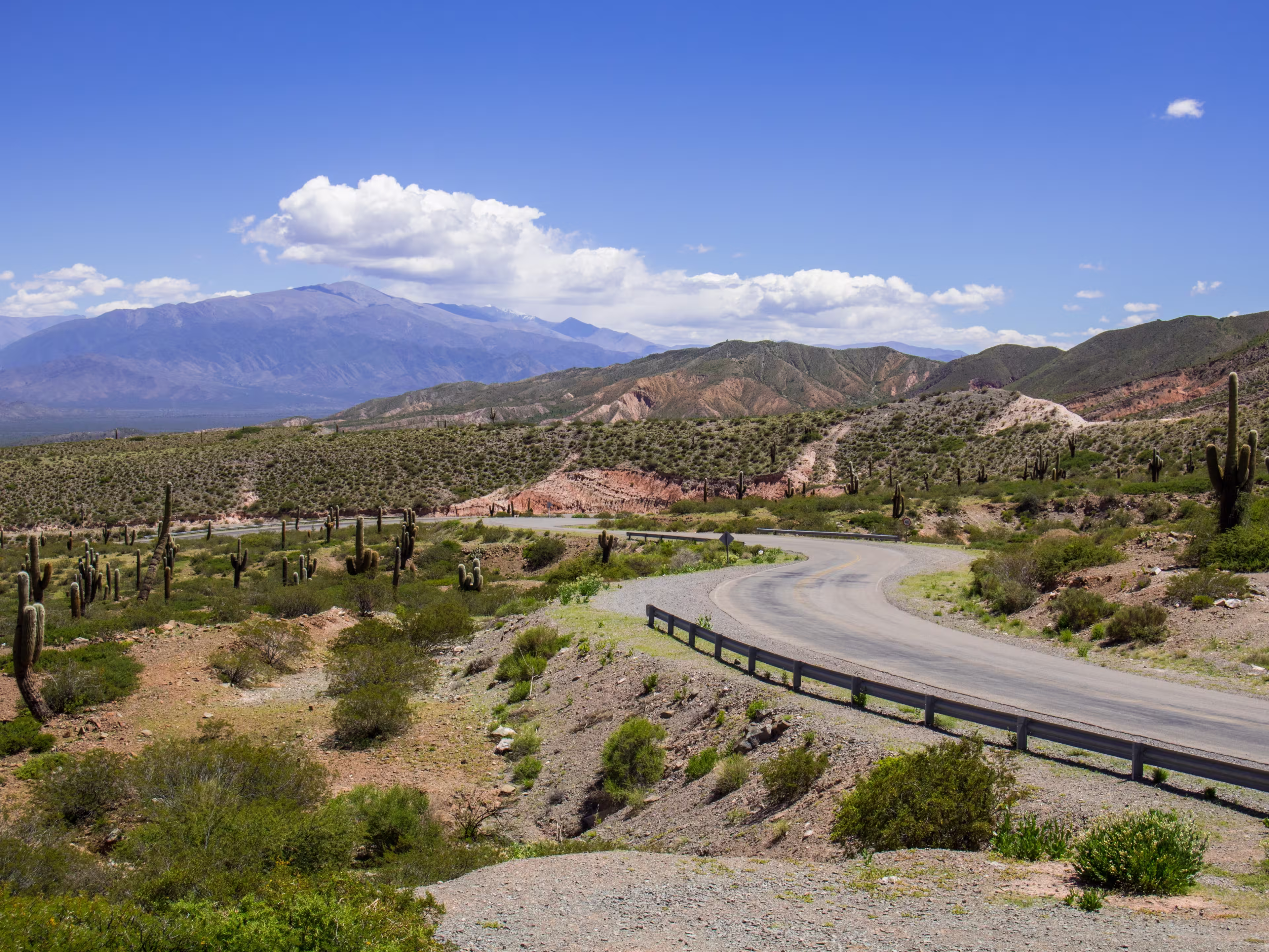 View of the Calchaquí Valley in the Salta Province, Argentina