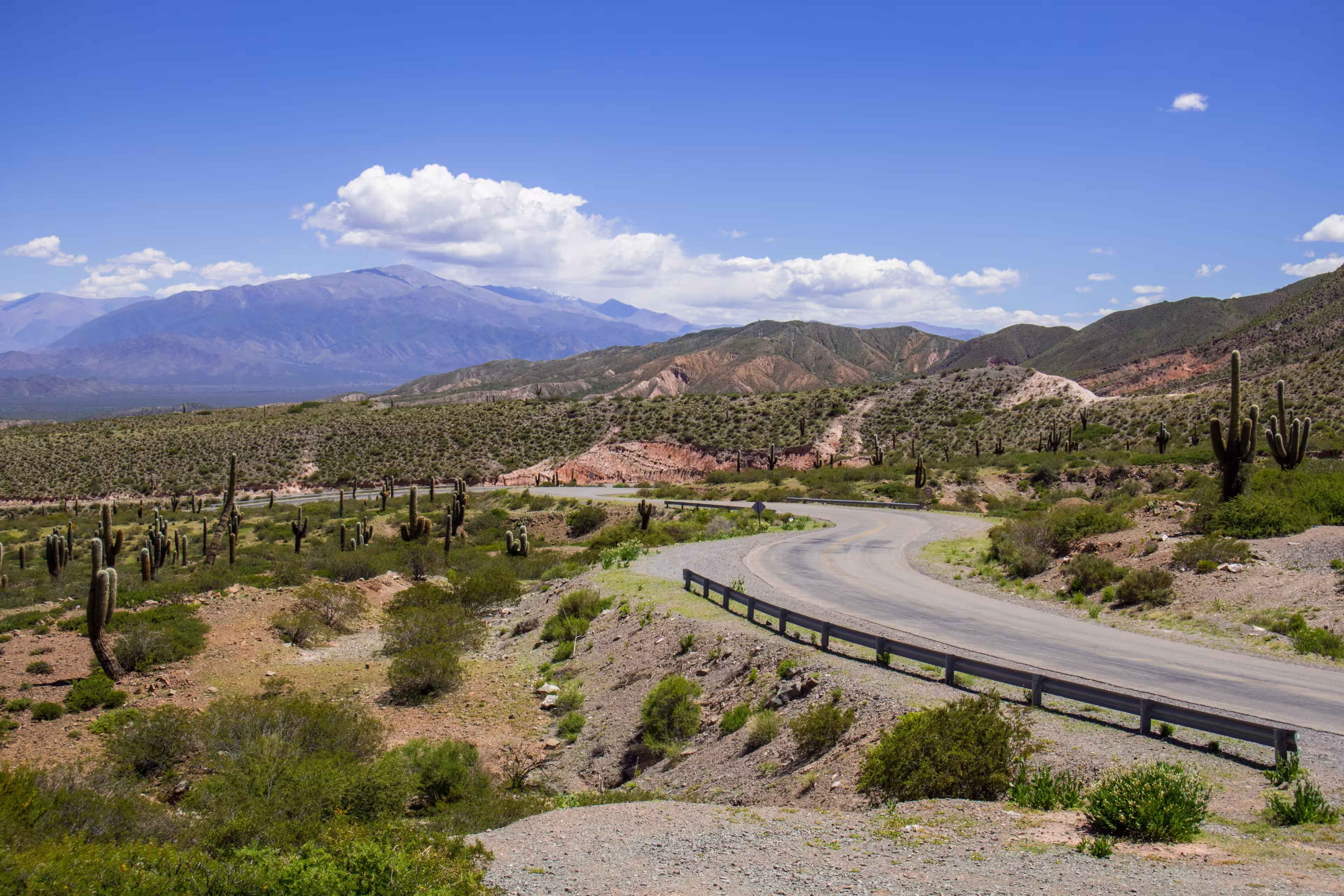 View of the Calchaquí Valley in the Salta Province, Argentina