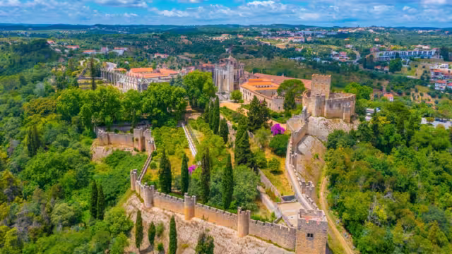 Convent of the Christ at Portuguese town Tomar.