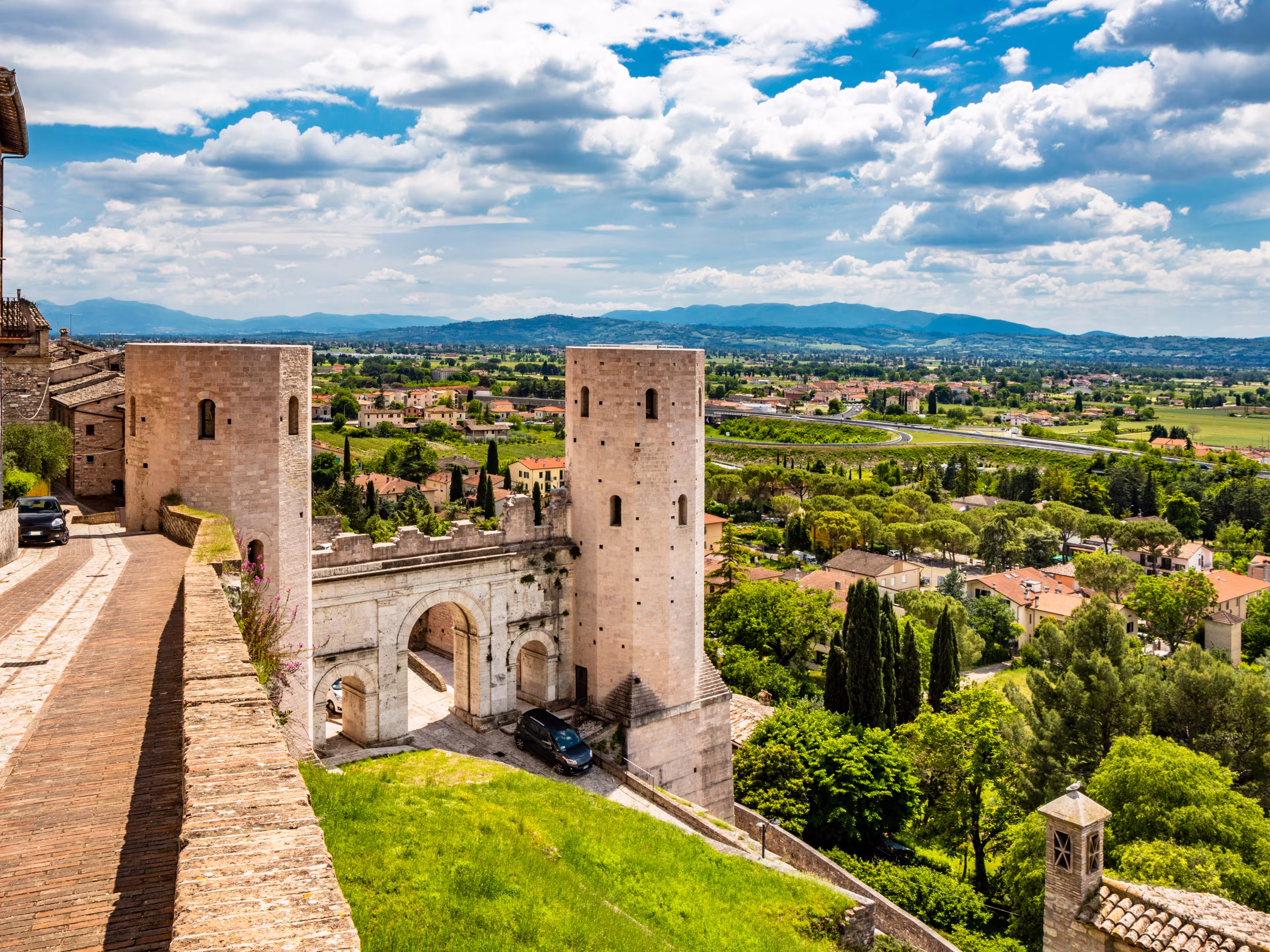Porta Di Venere, Spello, Umbrien