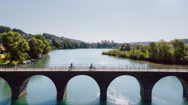 BernWelcome, Bern Tourismus; iloveBern, Radwanderroute 888, Grünes Band, Route888, Fahrrad, Velotour; Veloroute, Foto: Digitale Massarbeit,