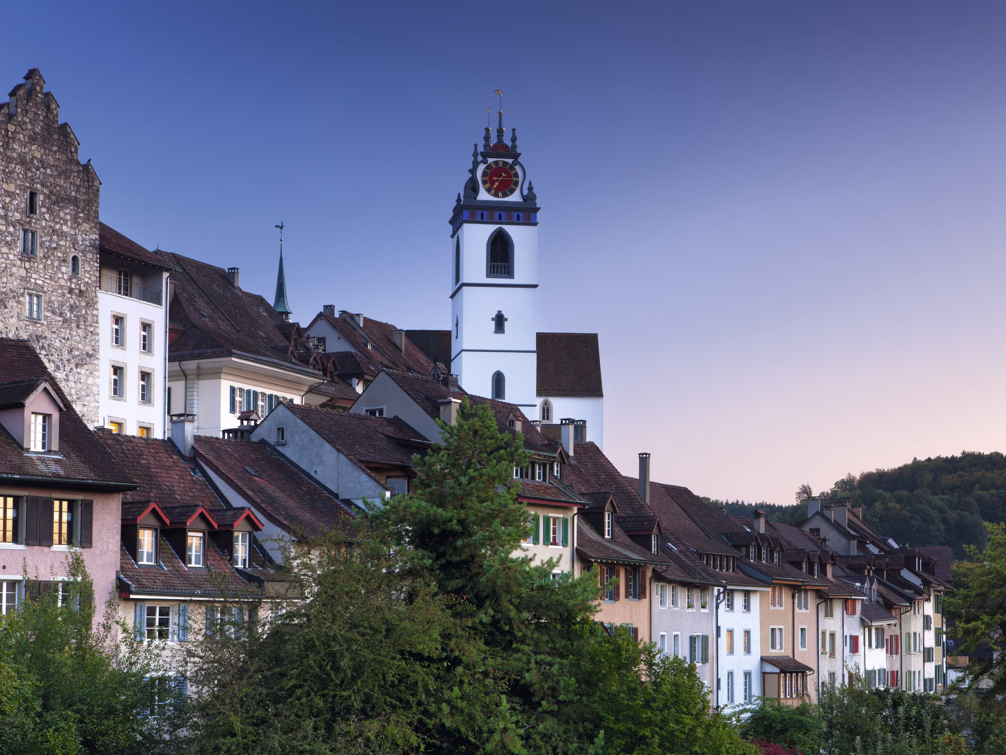 Switzerland. get natural. The Stadtkirche (City Church) from Aarau, in the evening light.

Schweiz. ganz natuerlich. Die Stadtkirche Aarau inmitten der Altstadt im Abendlicht.

Suisse. tout naturellement. L'eglise d'Aarau dans la vielle ville, dans la lumiere du soir.

Copyright by: Switzerland Tourism - By-Line: swiss-image.ch / Andreas Gerth