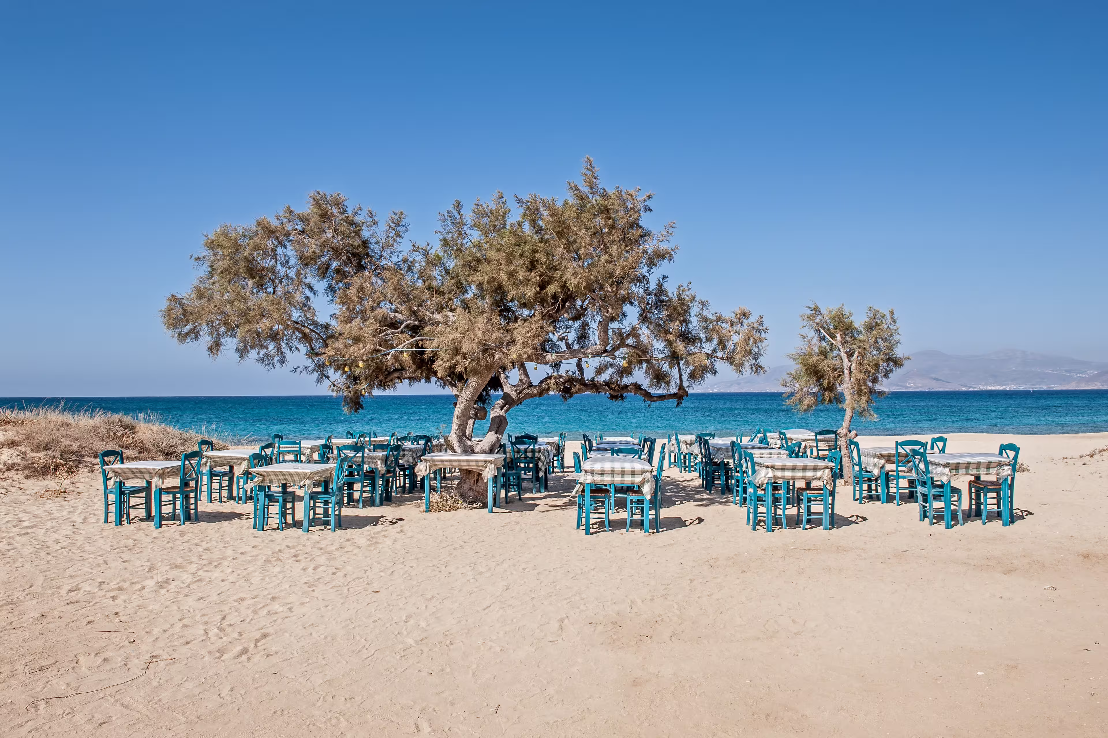 Strand Plaka Naxos Insel Griechenland