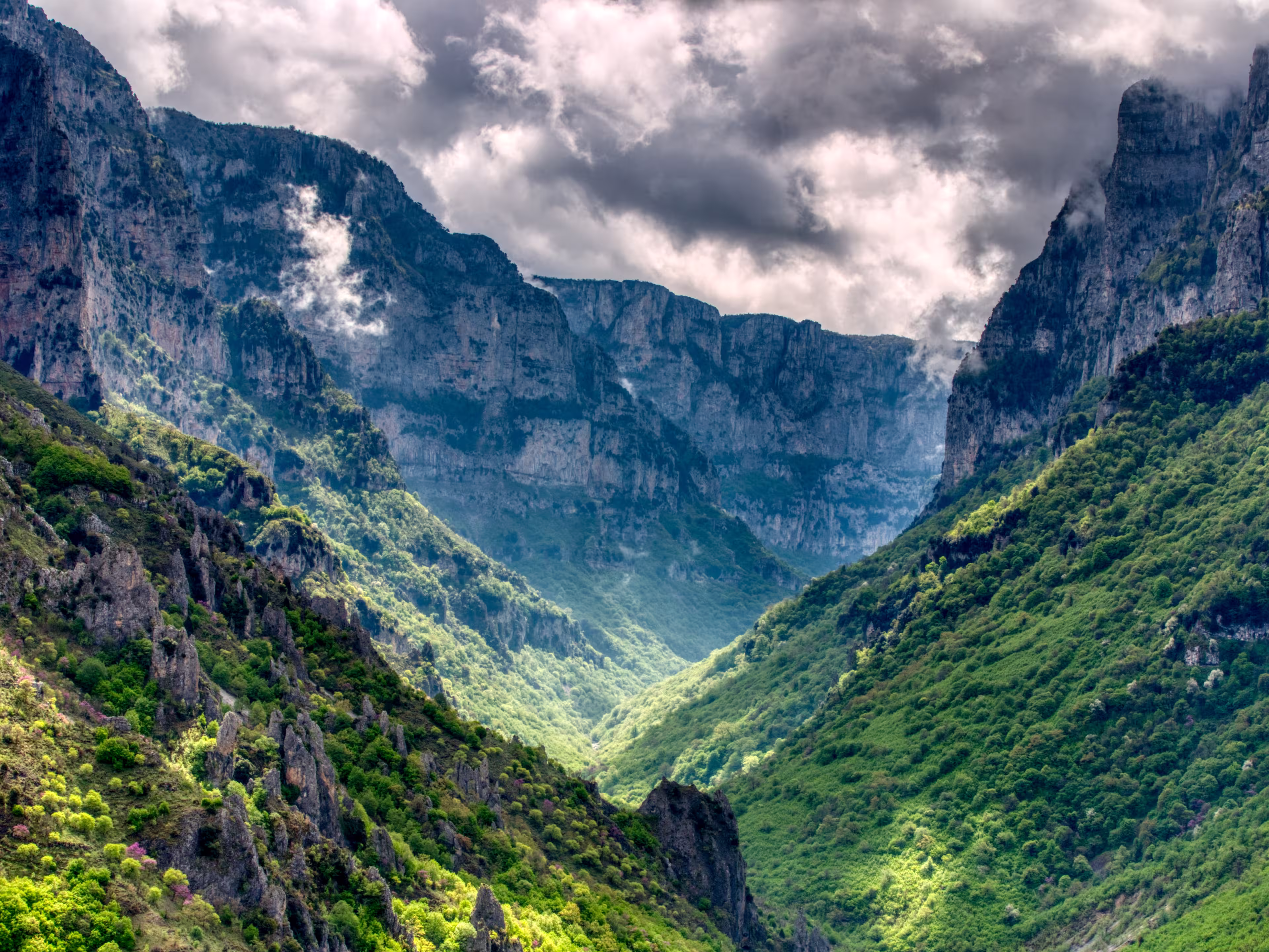 Vikos Schlucht Zagori Griechenland
