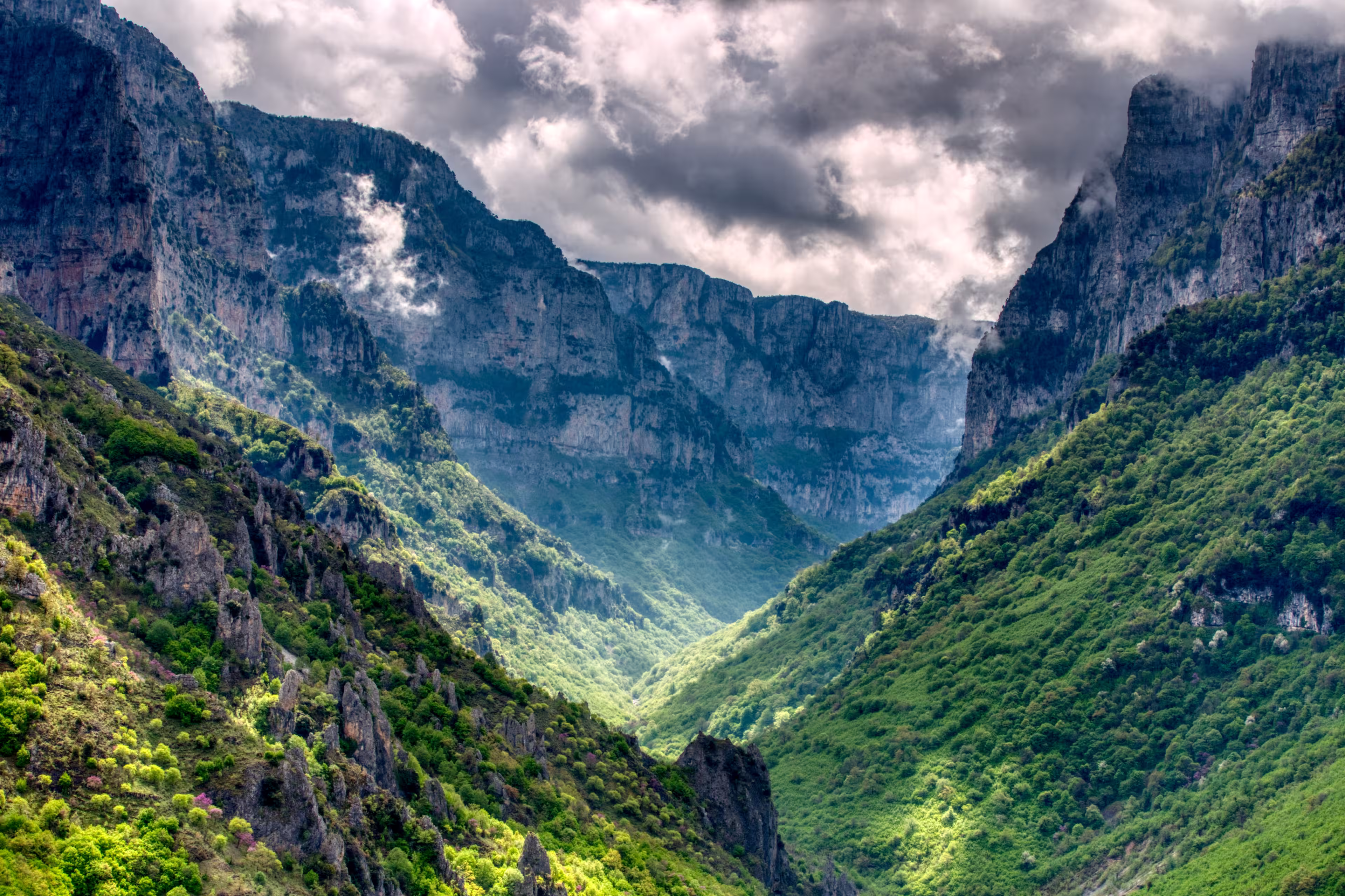 Vikos Schlucht Zagori Griechenland