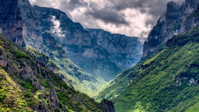 Vikos Schlucht Zagori Griechenland