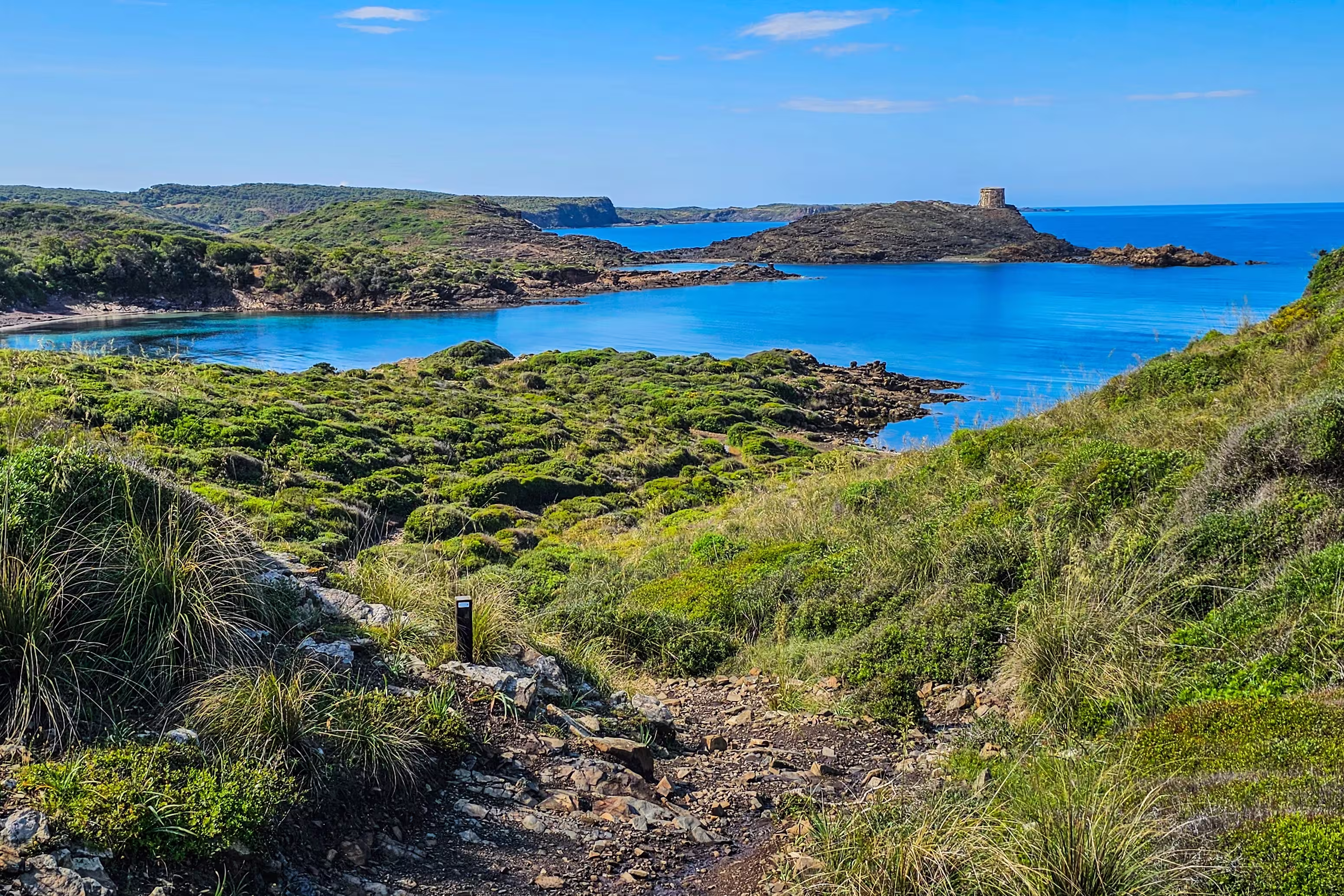 Trekking on the Cami de Cavalls, Menorca