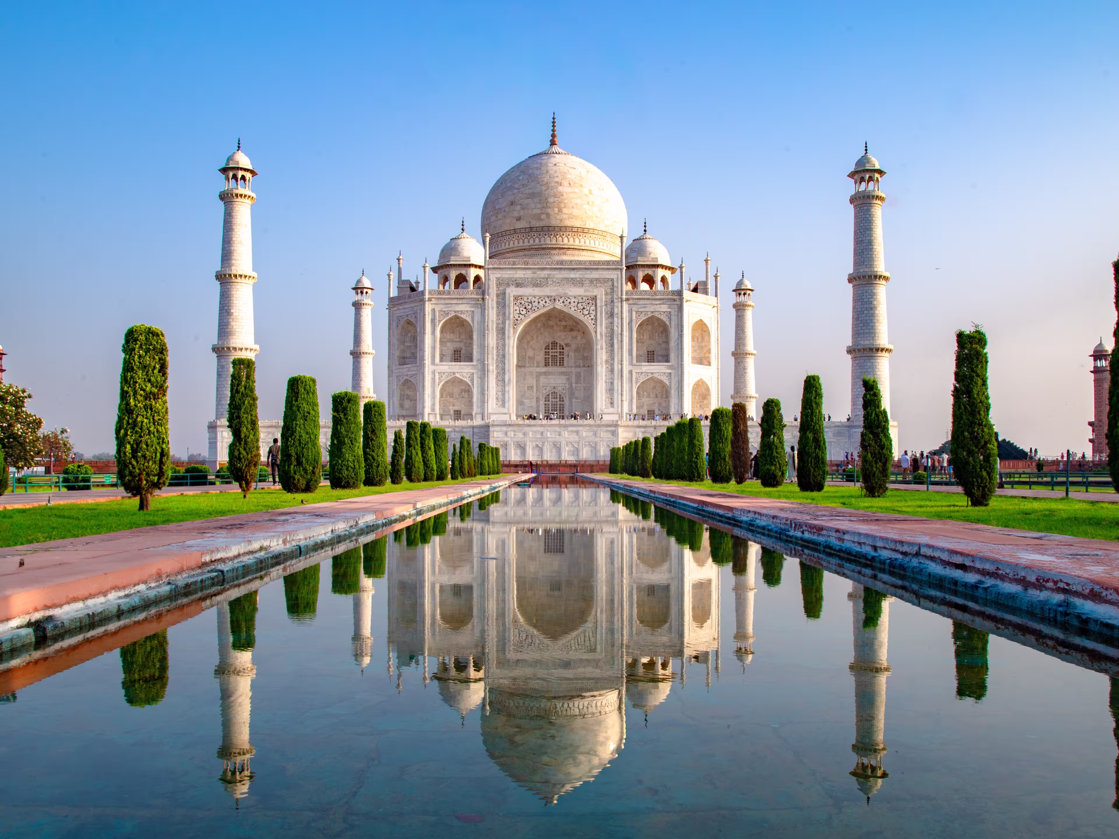 Taj Mahal in Agra india