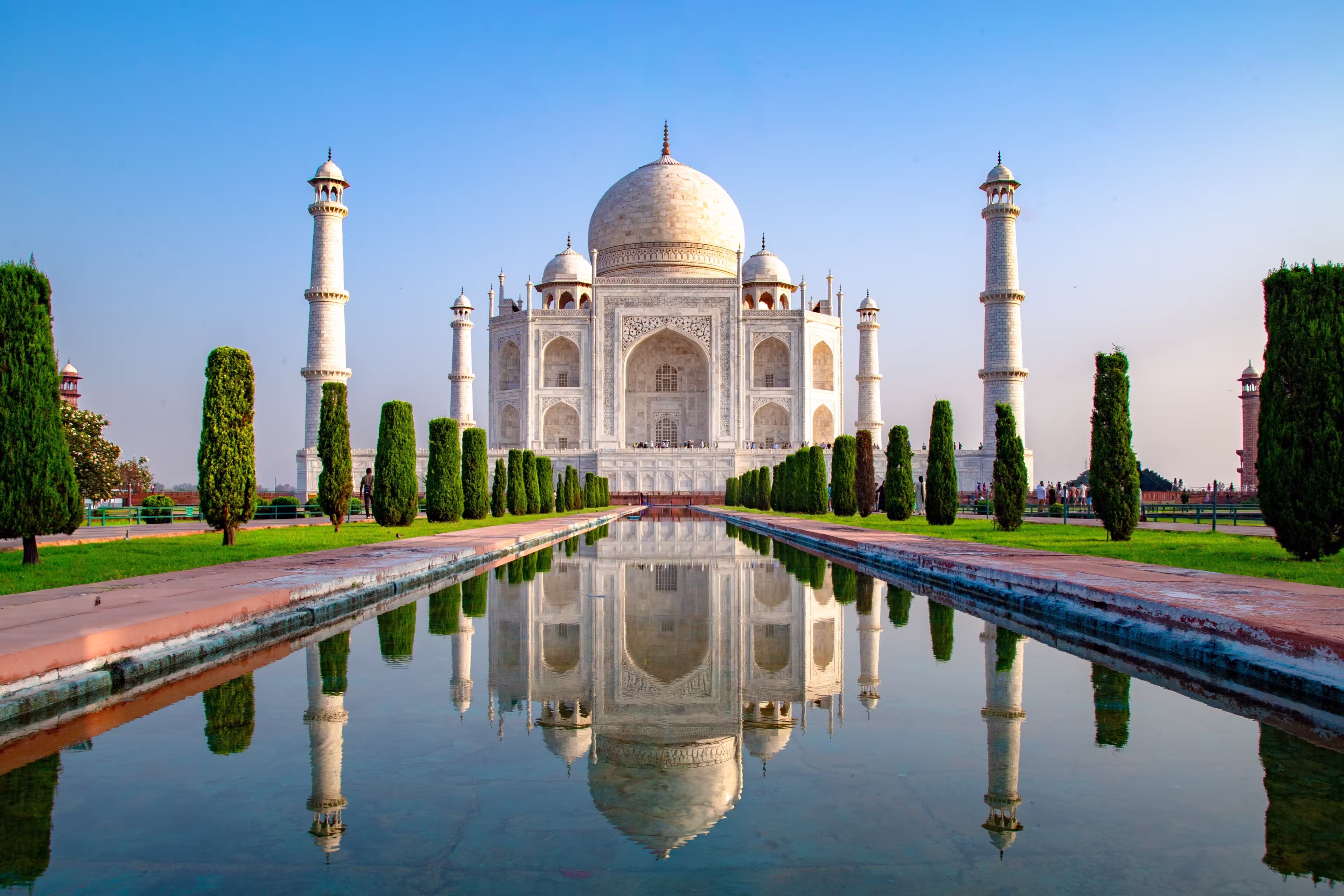 Taj Mahal in Agra india