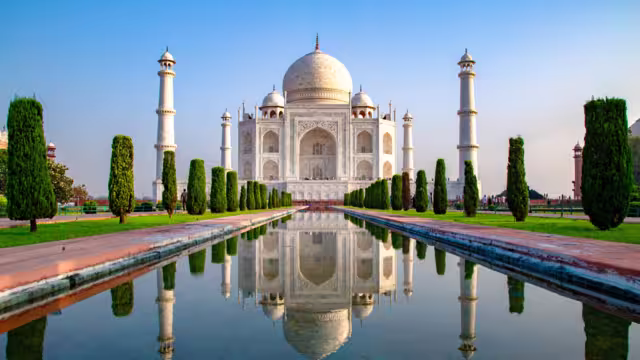 Taj Mahal in Agra india