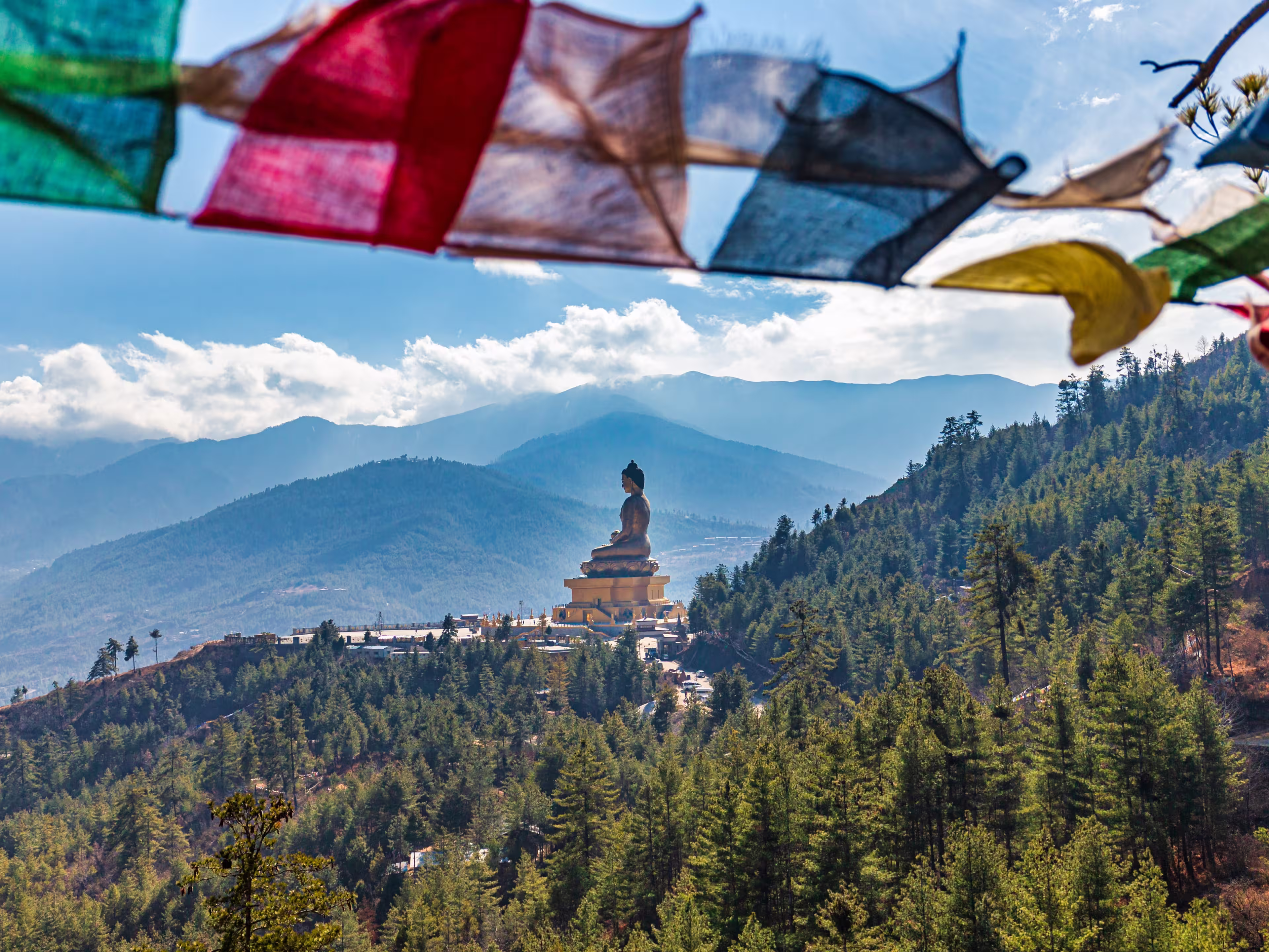 Buddha Dordenma statue in Thimphu, Bhutan