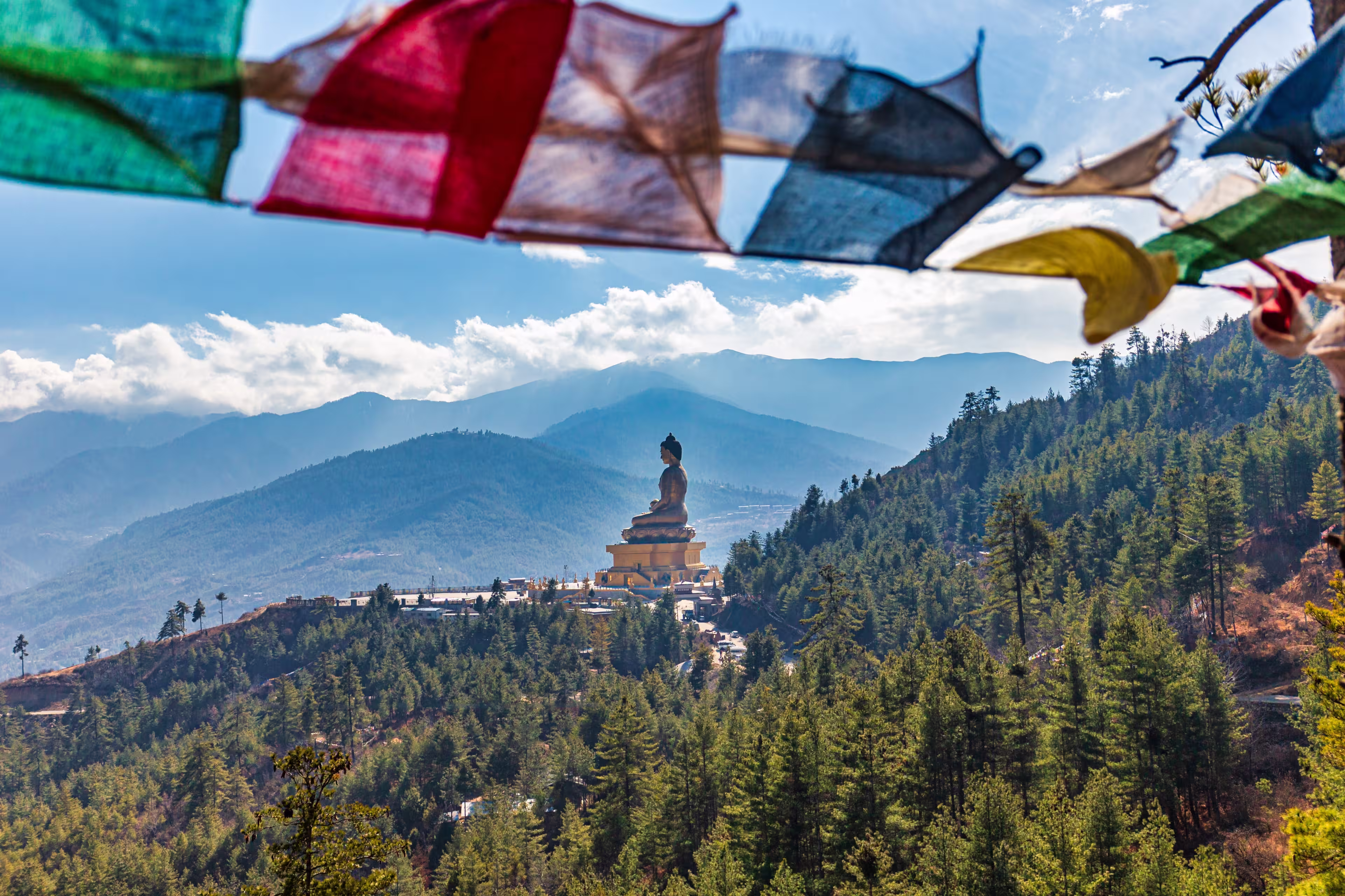 Buddha Dordenma statue in Thimphu, Bhutan