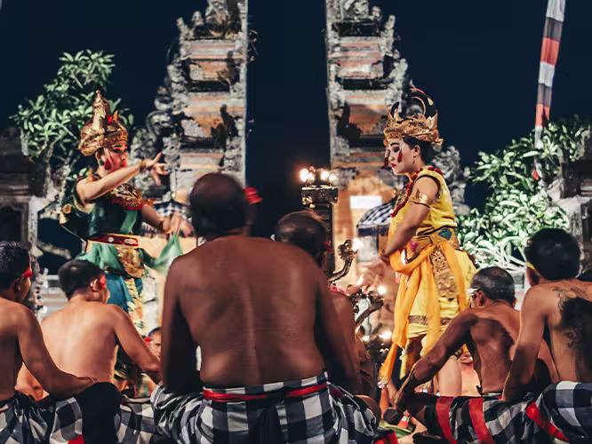 Traditional Balinese dance in Ubud