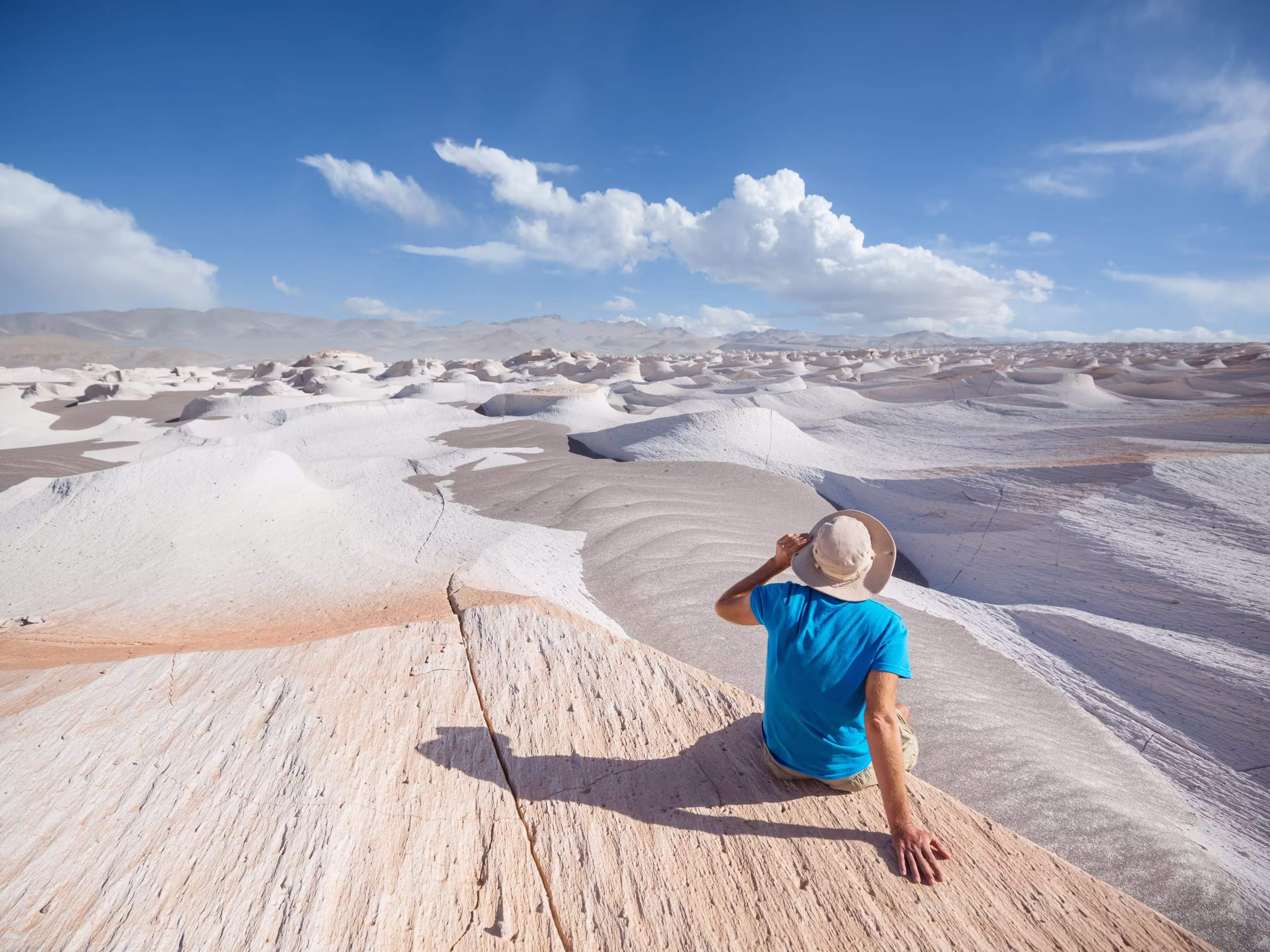 Fantastic Scenic landscapes of Northern Argentina. Beautiful inspiring natural landscapes. Campo de Piedra Pomez near Antofagasta de la Sierra, Puna.