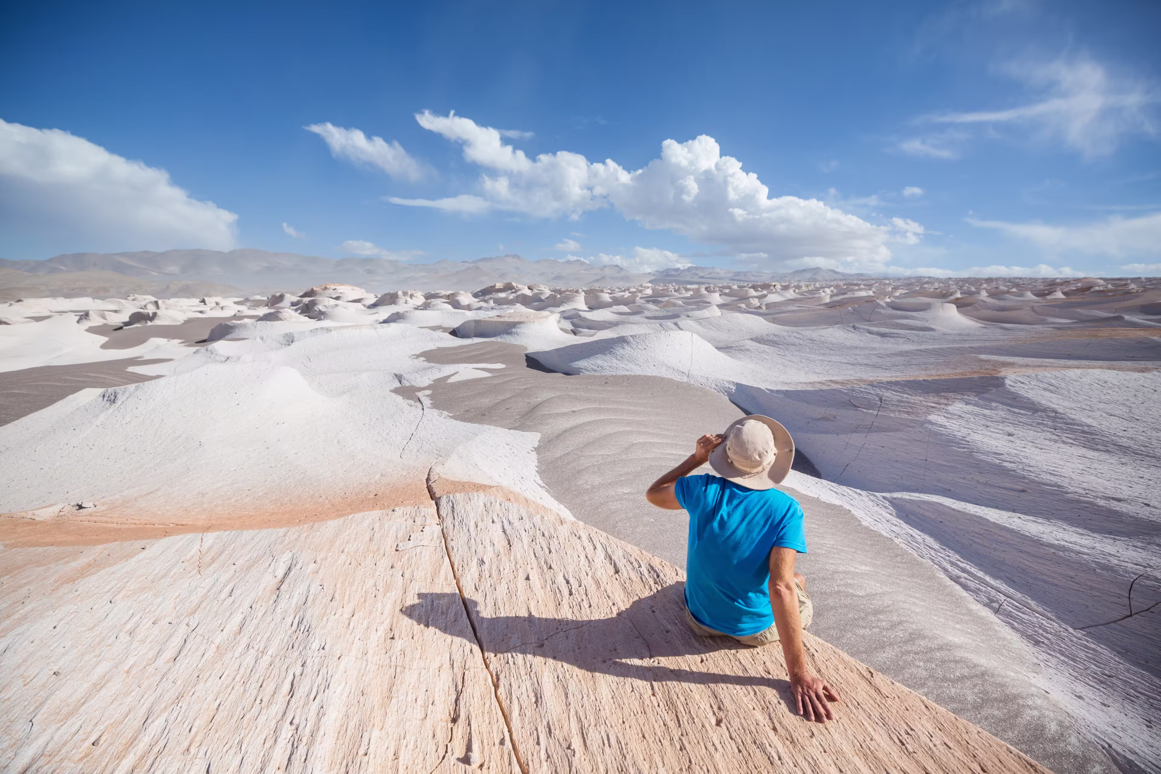 Fantastic Scenic landscapes of Northern Argentina. Beautiful inspiring natural landscapes. Campo de Piedra Pomez near Antofagasta de la Sierra, Puna.