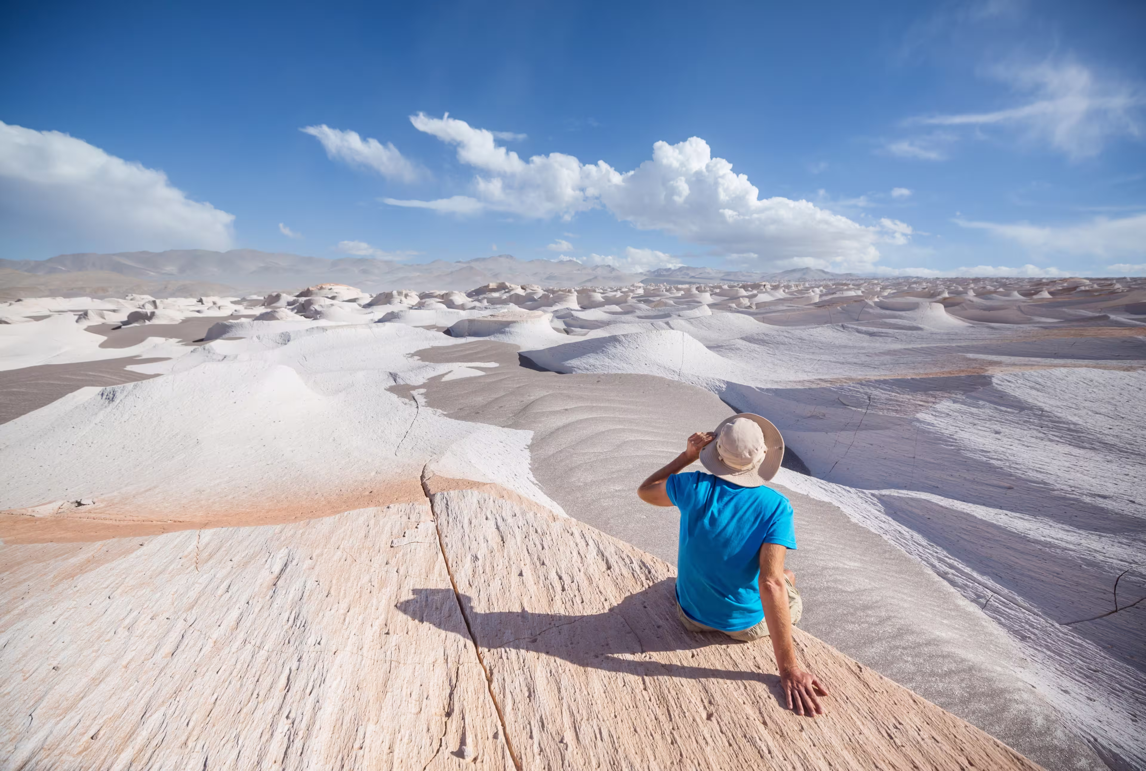 Fantastic Scenic landscapes of Northern Argentina. Beautiful inspiring natural landscapes. Campo de Piedra Pomez near Antofagasta de la Sierra, Puna.