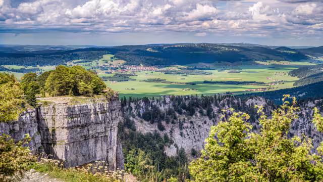 Creux du Van Jura Höhenweg