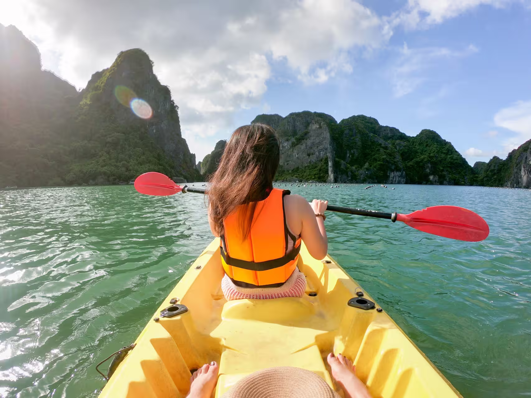Paddle through the incredible Halong Bay and share incredible memories with the family