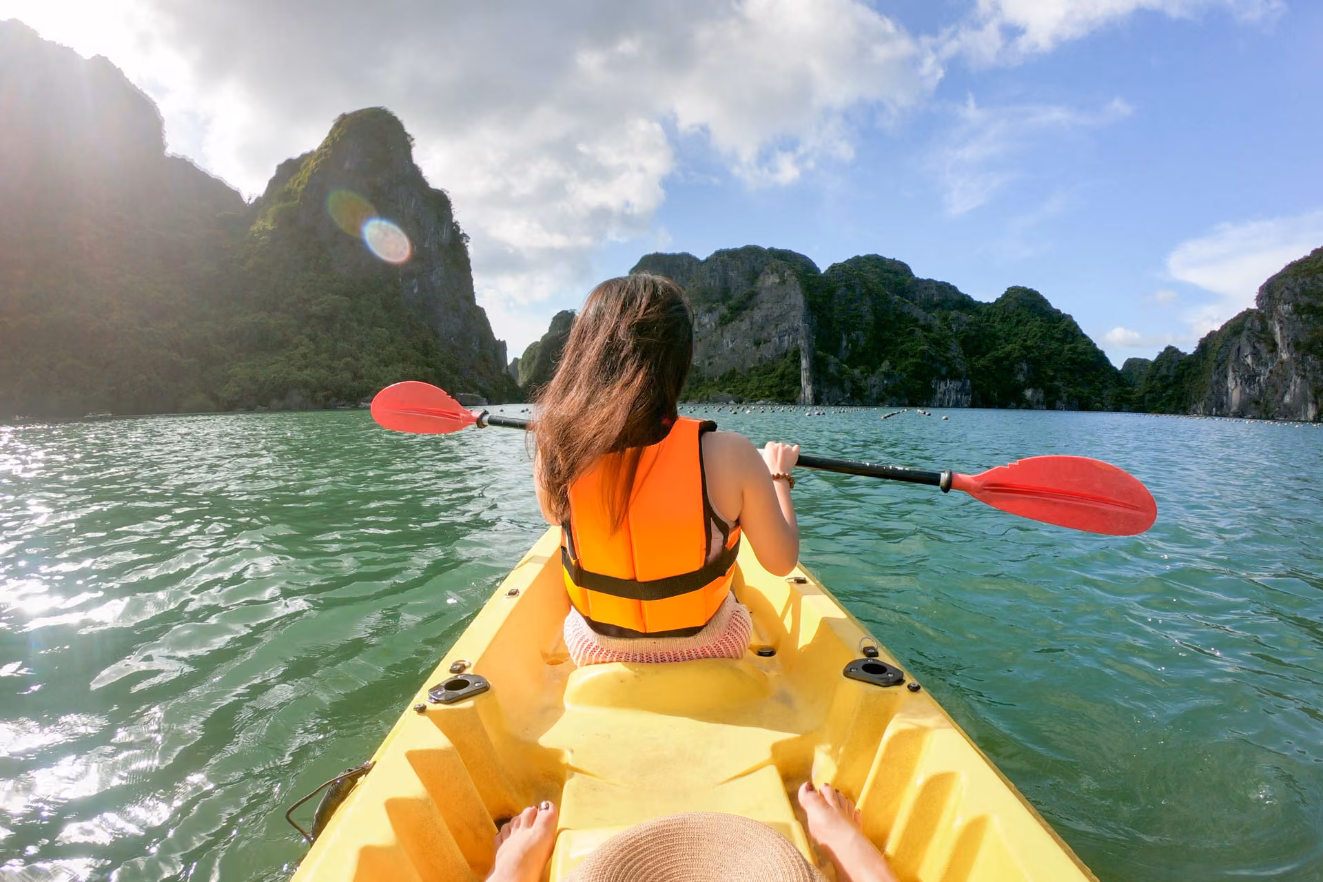 Paddle through the incredible Halong Bay and share incredible memories with the family