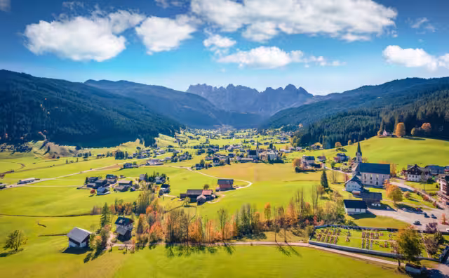 Blick auf Gosau am Dachstein
