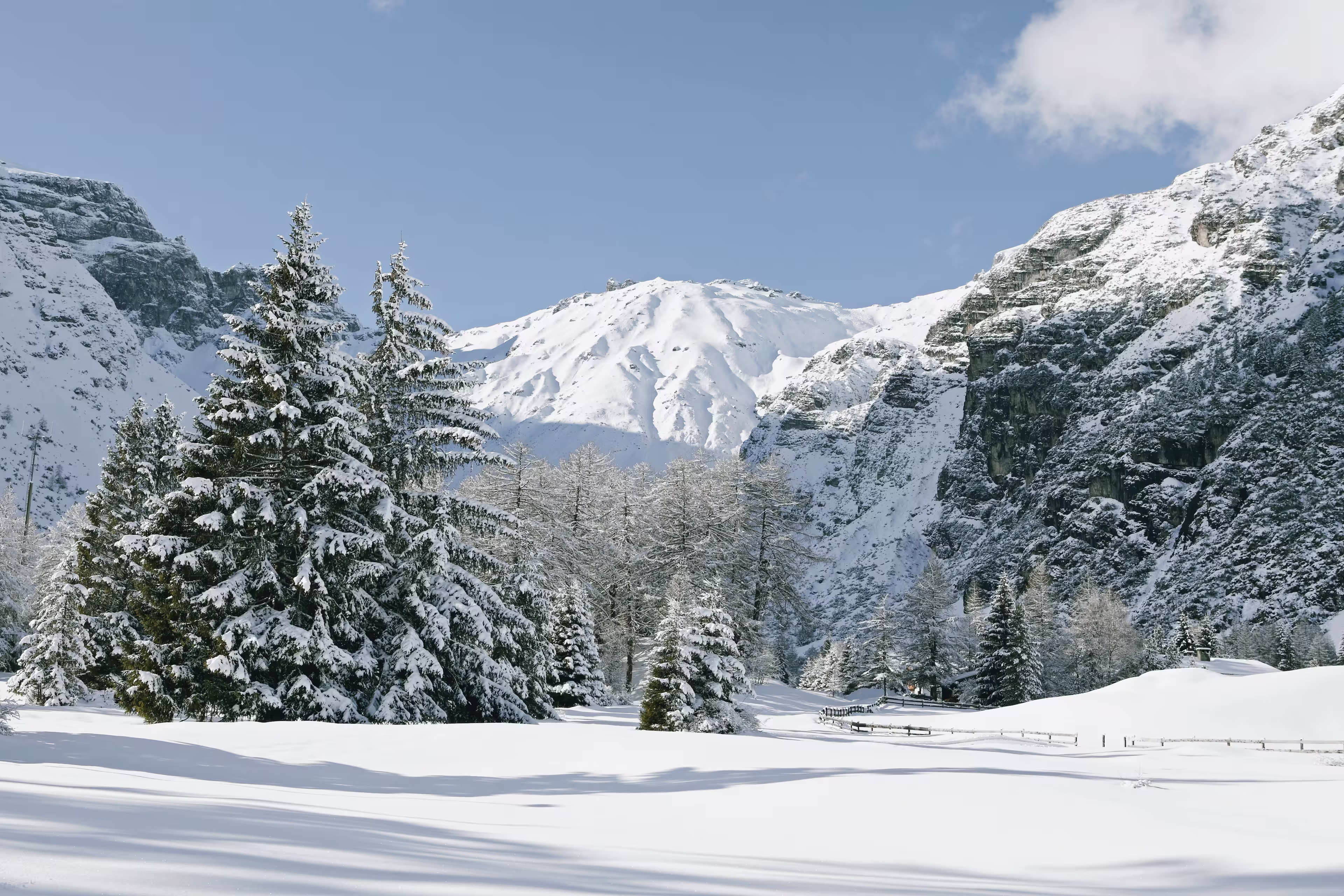 Schneeschuhwandern im Obernbergtal