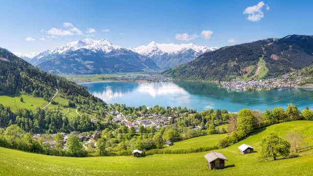 Zell am See im Sommer