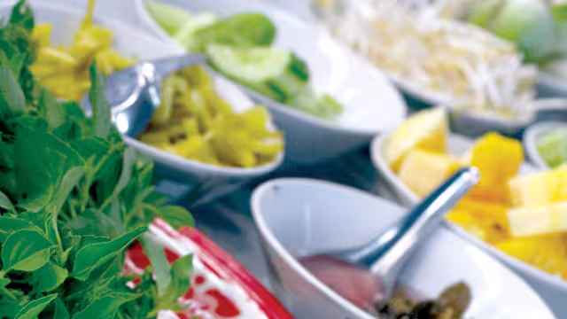 Fresh thai food
