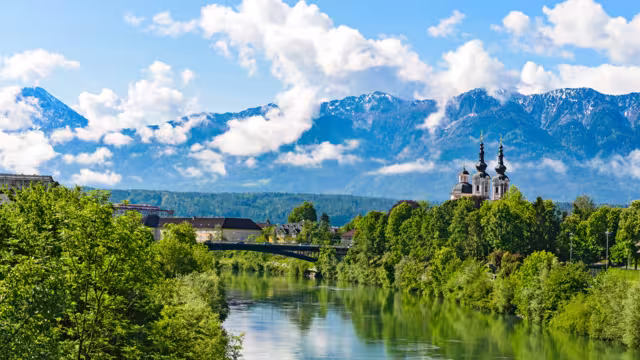 Die Alpen in Villach
