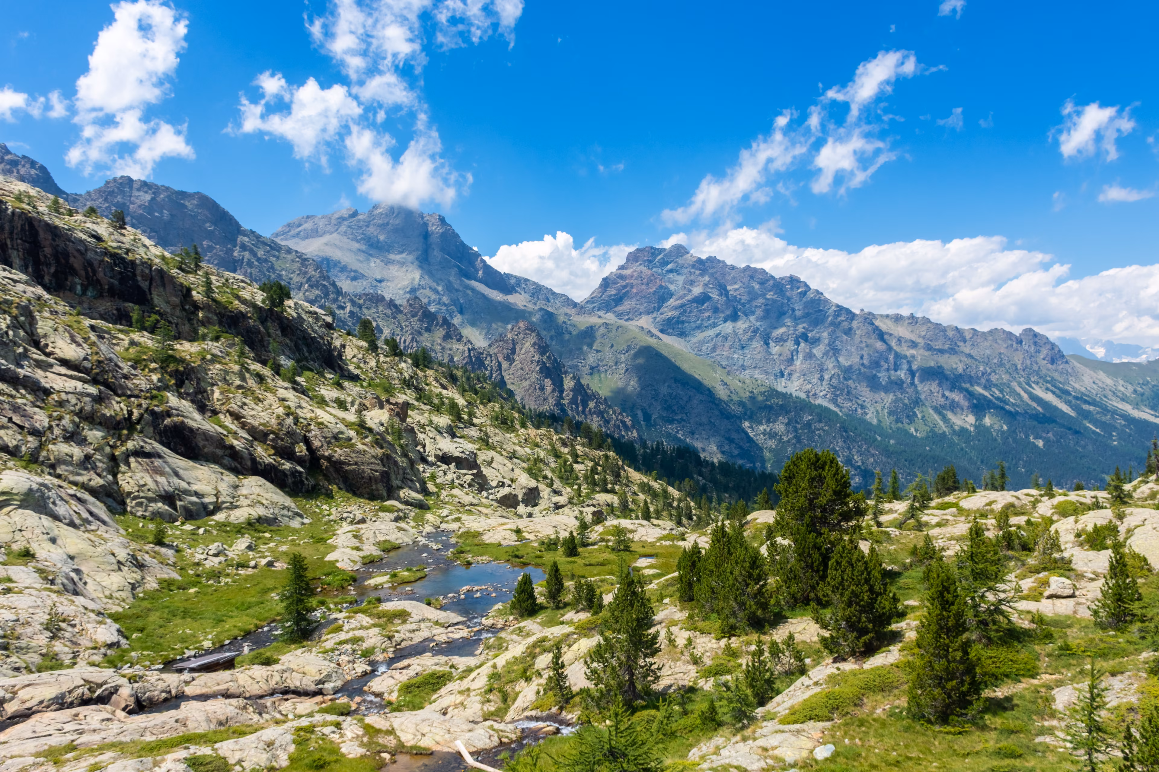 Seen-Trekking im Mont-Avic-Park