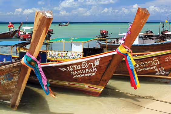 Longtail boats, Thailand