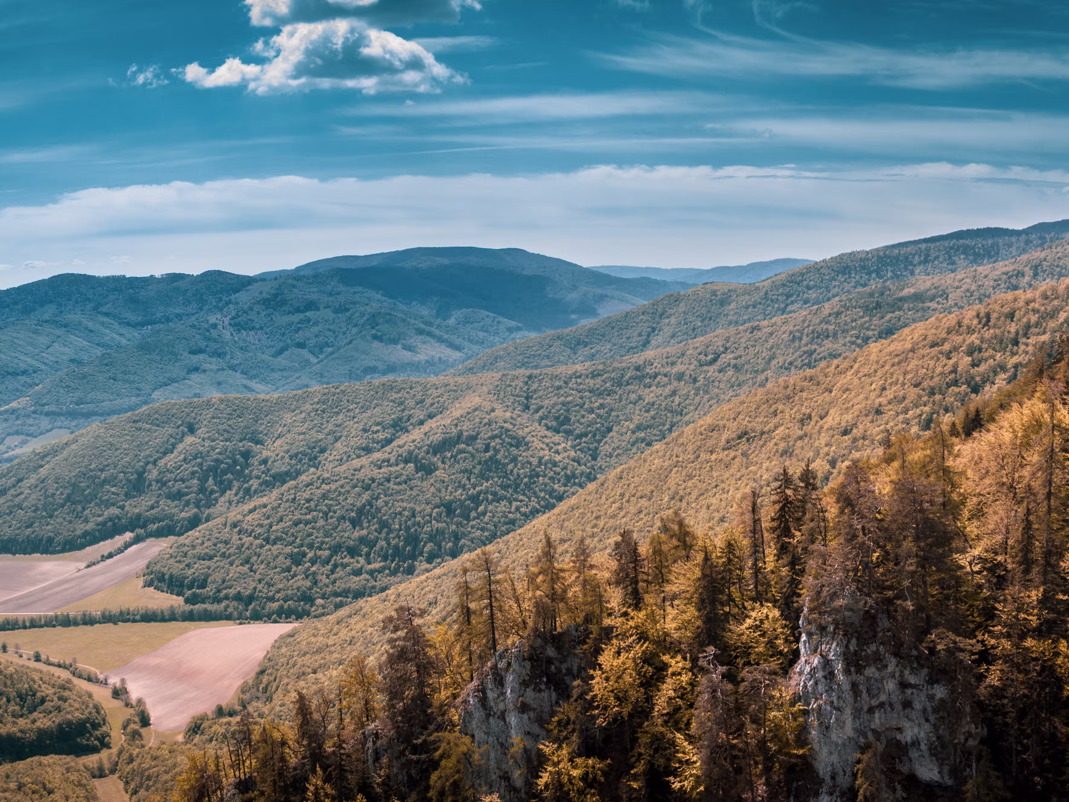 Valley Muranska Planina Poludnica Slovakia
