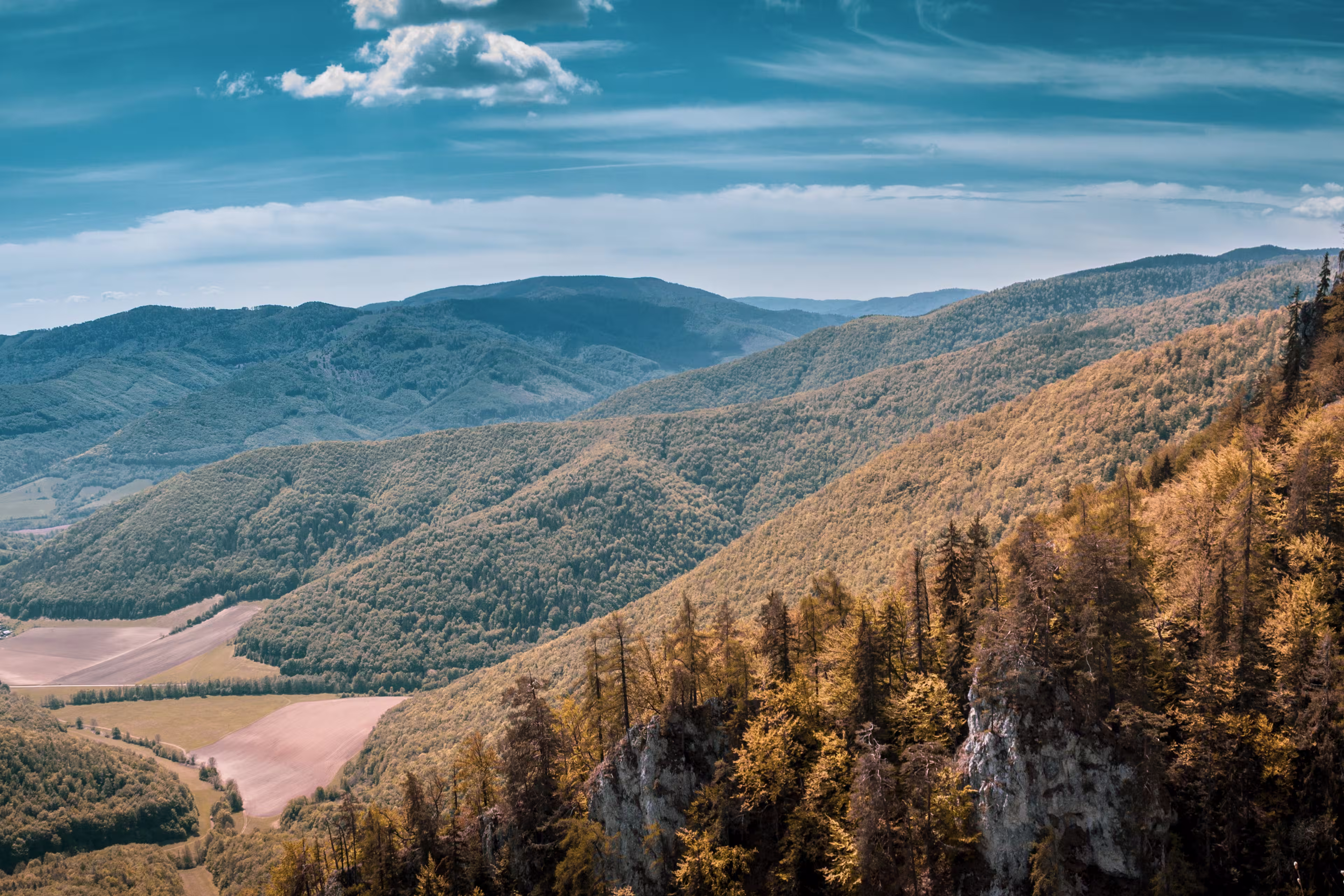 Valley Muranska Planina Poludnica Slovakia