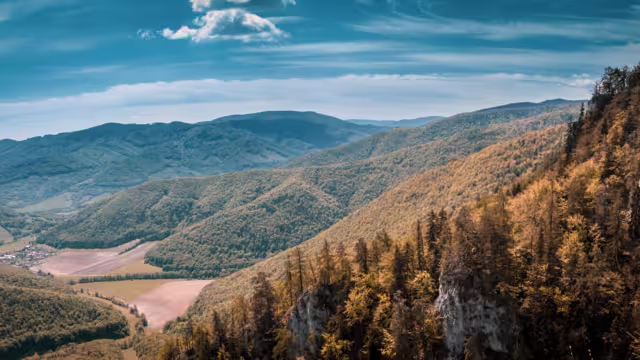 Valley Muranska Planina Poludnica Slovakia